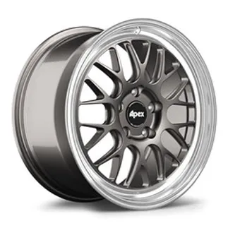 Apex ML-10RT Forged BMW Wheel 19X9.5 ET22 (5x120 / 72.56) - Machined Lip Anthracite
